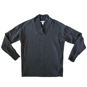 Athleta Clarity V-Neck Pullover Sweater Size Small Athleisure cozy loungewear **